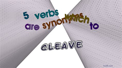 cleave meaning in tagalog sentence|to cleave » English .